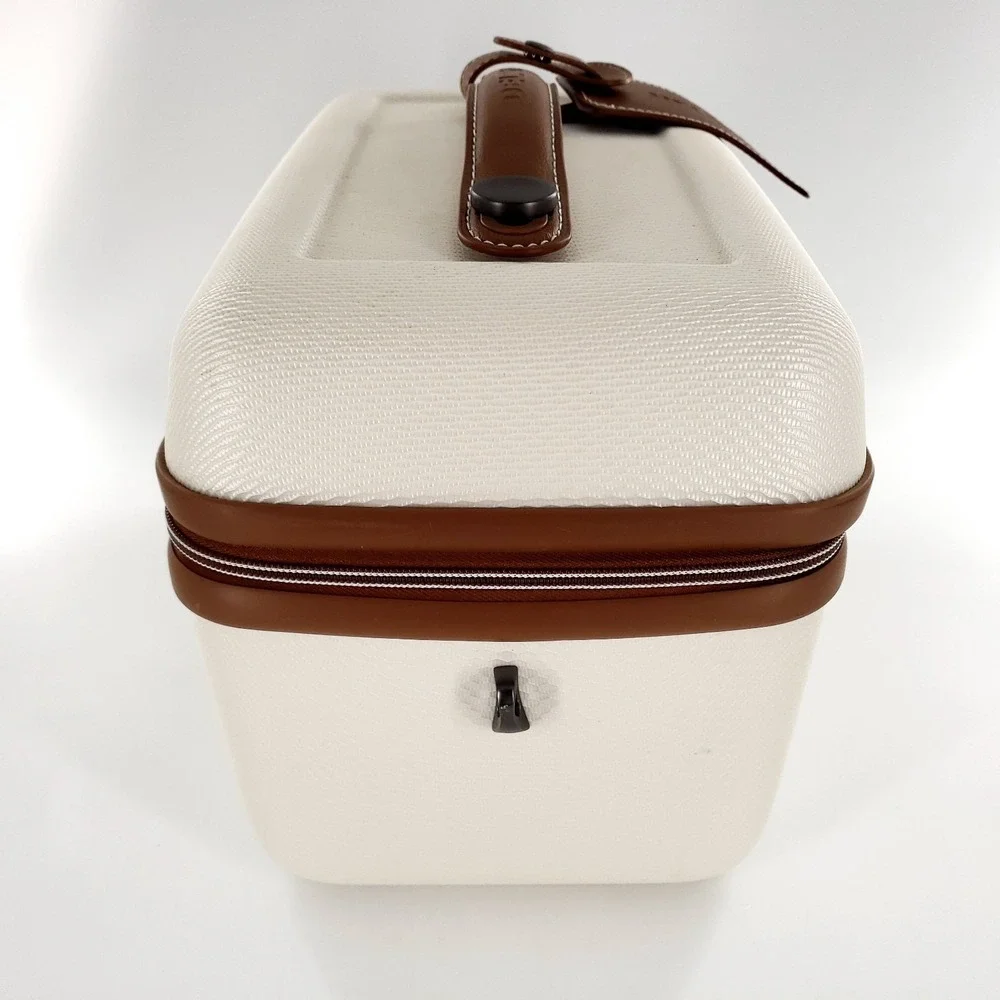 Delsey Paris Chatelet 2.0 Makeup Cosmetic Vanity Hard Shell Train Case w/ Strap - Picture 6 of 12
